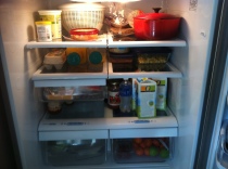 fridge after